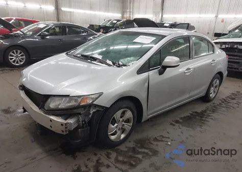 2013 Honda Civic Lx from USA, damaged, VIN 2HGFB2F56DH583597